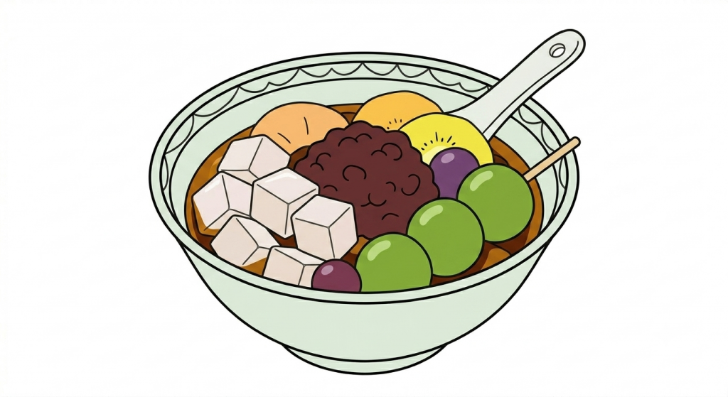 Anmitsu (あんみつ)